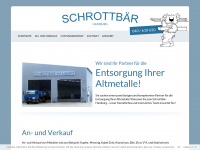 schrottbaer-hamburg.de Webseite Vorschau