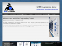 mkm-engineering.net Webseite Vorschau
