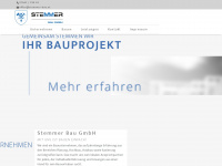 stemmer-bau.at Webseite Vorschau