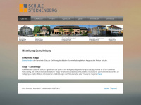 schulesternenberg.ch Webseite Vorschau