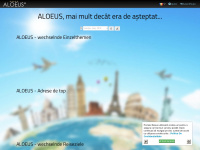 aloeus.ro Webseite Vorschau