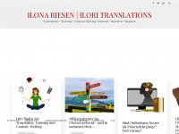 ilori-translations.com Webseite Vorschau