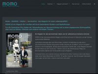 momo-magazin.de Webseite Vorschau