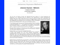heymann-mathwich.com Webseite Vorschau