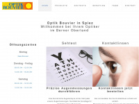 optik-bouvier.ch Webseite Vorschau