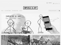 impulse-art.de Webseite Vorschau