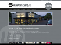 autodieziger.ch Webseite Vorschau
