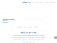 durr-group.com Webseite Vorschau