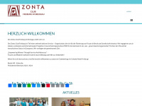 zonta-freiburg.de Webseite Vorschau
