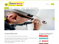 elektro-borck.de Webseite Vorschau