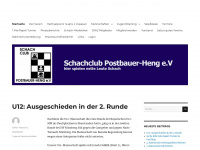 schachclub-postbauer-heng.de Webseite Vorschau