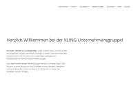 xk-kling.de Webseite Vorschau