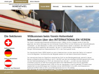 hohentwiel-verein.com Webseite Vorschau