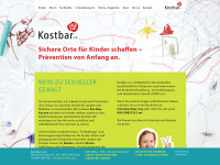kostbar.org Webseite Vorschau