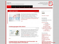 dizetik.phwien.ac.at Webseite Vorschau