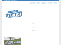 kaelte-tietz.ch Webseite Vorschau