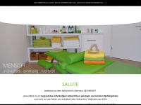 salute.co.at Webseite Vorschau