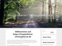 hospizdienst-christophorus.de Webseite Vorschau