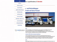 logistik-academy.com Webseite Vorschau