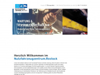 nutzfahrzeugzentrum-rostock.de Webseite Vorschau