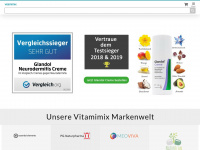 vitamimix.de Webseite Vorschau