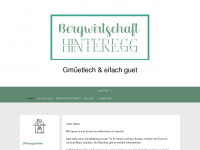 hinteregg-rumisberg.ch Webseite Vorschau