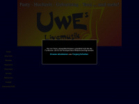 uwes-livemusik.de Webseite Vorschau