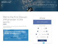 devuanhosting.com Webseite Vorschau