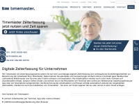 timemaster.de Webseite Vorschau