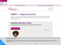 gilenya.com Webseite Vorschau