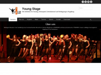 young-stage.info Webseite Vorschau