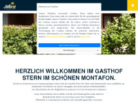 sternmontafon.at Webseite Vorschau