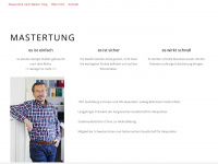 mastertung.ch Webseite Vorschau