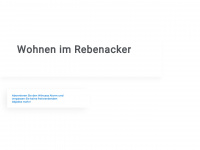 rebenacker.ch Webseite Vorschau