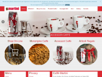 caffemartini.eu Webseite Vorschau