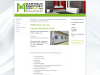 manthey-berlin.de Webseite Vorschau