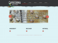capricornia.name Webseite Vorschau