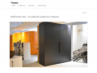 armoire.ch Webseite Vorschau