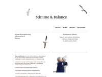 stimme-balance.jimdo.com Thumbnail