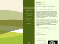 praxis-volta.ch Webseite Vorschau