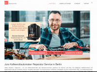 jura-kaffeevollautomaten-service.de Webseite Vorschau