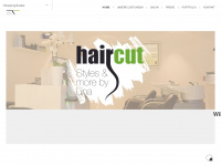 haircut-lina.de Webseite Vorschau