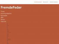 fremdefeder.ch Webseite Vorschau