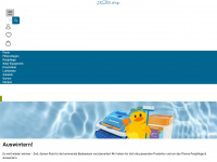 pools.shop Webseite Vorschau