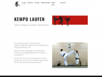 kempo-laufen.ch Webseite Vorschau