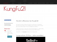 kungfu21.ch Webseite Vorschau
