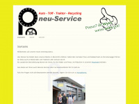 pneu-service-wyss.ch Webseite Vorschau