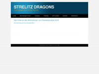strelitzdragons.de Webseite Vorschau