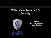 aundo-security.de Webseite Vorschau