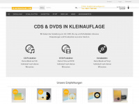 cd-kleinauflage.com Webseite Vorschau